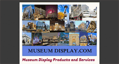 Desktop Screenshot of museumdisplay.com