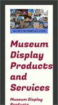 Mobile Screenshot of museumdisplay.com