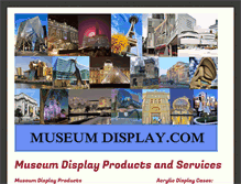 Tablet Screenshot of museumdisplay.com